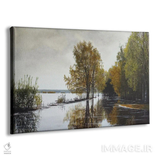 تابلو آب بالا دوم اثر شارلوت ادر - نمای پرسپکتیو محصول