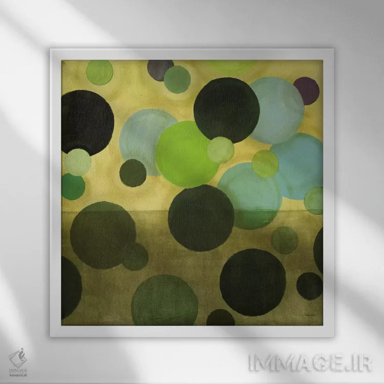 تابلو رویاها پس از سحر دوم اثر کیپ ادوین - نمای قابدار سفید