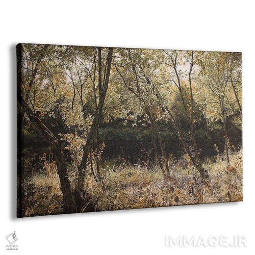 تابلو برگهای نیرو اثر شارلوت ادر - نمای پرسپکتیو محصول