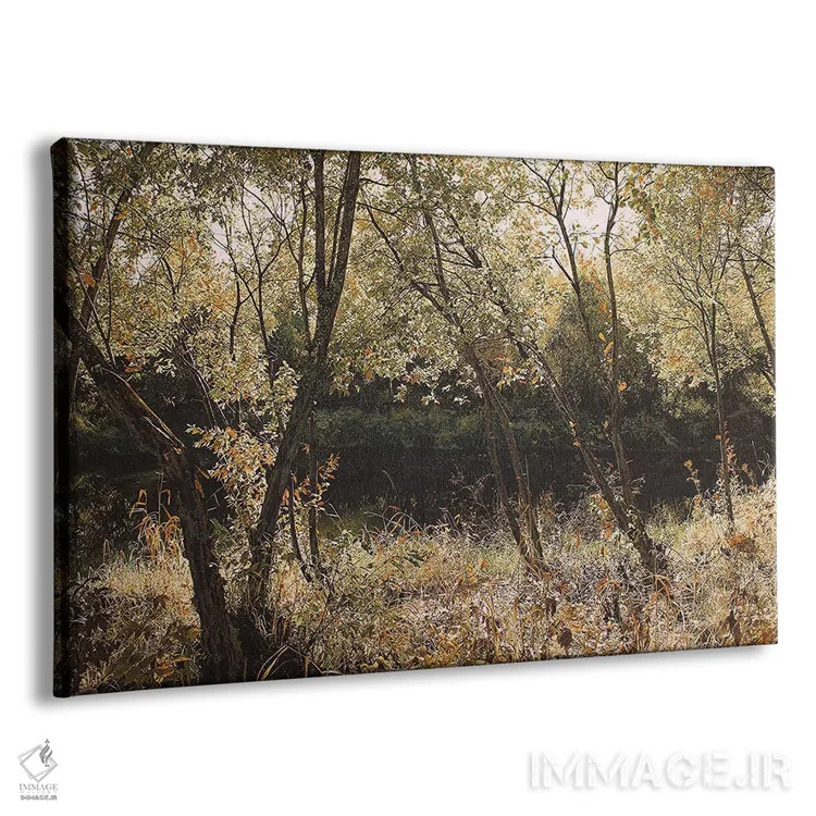 تابلو برگهای نیرو اثر شارلوت ادر - نمای پرسپکتیو محصول