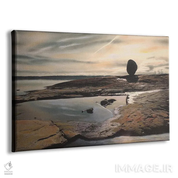 تابلو سنگ اثر شارلوت ادر - نمای پرسپکتیو محصول