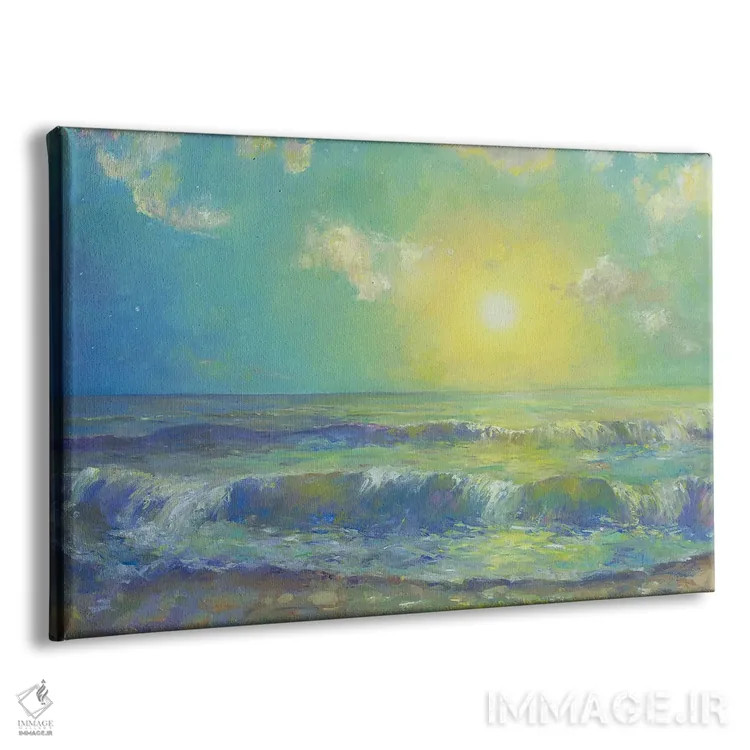 تابلو صبح جدید اثر کترین ام الیوت - نمای پرسپکتیو محصول