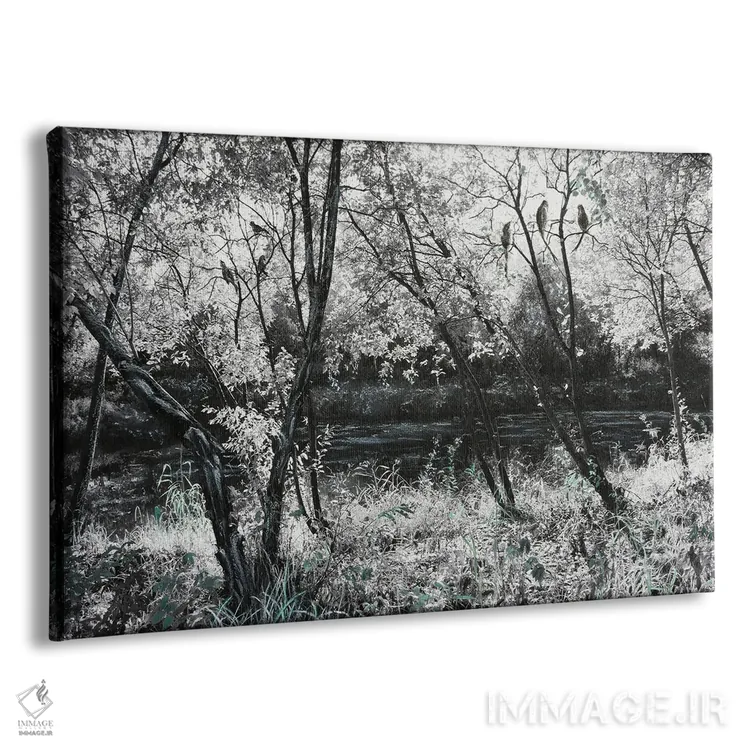 تابلو ایمان به پرندگان اثر شارلوت ادر - نمای پرسپکتیو محصول