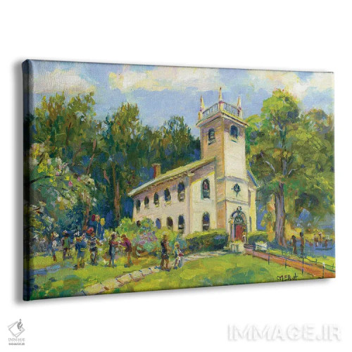 تابلو کلیسای سنت اندرو (نام مکان معنویتی) اثر کترین ام الیوت - نمای پرسپکتیو محصول