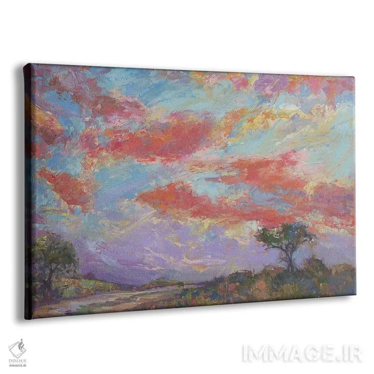 تابلو غروب نانتاکِت (نام مکان) اثر کترین ام الیوت - نمای پرسپکتیو محصول