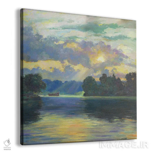 تابلو امشب اثر کترین ام الیوت - نمای پرسپکتیو محصول