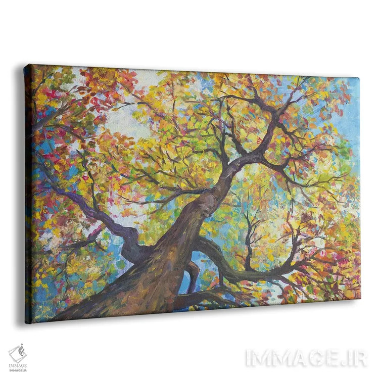 تابلو خانه درختی اثر کترین ام الیوت - نمای پرسپکتیو محصول