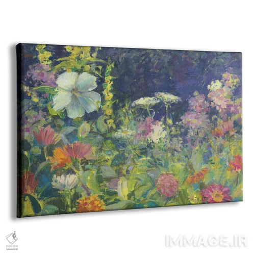 تابلو گلی اثر کترین ام الیوت - نمای پرسپکتیو محصول