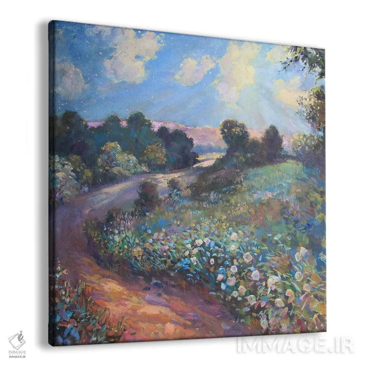 تابلو نور مهتاب اثر کترین ام الیوت - نمای پرسپکتیو محصول