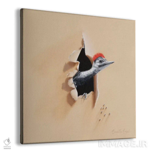 تابلو زادهشده برای وحشی بودن اثر کامی یِل انگل - نمای پرسپکتیو محصول