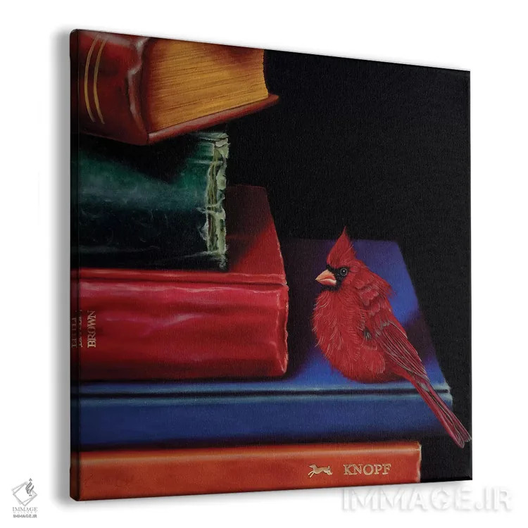 تابلو پاورقیهای پَرآلود اثر کامی یِل انگل - نمای پرسپکتیو محصول