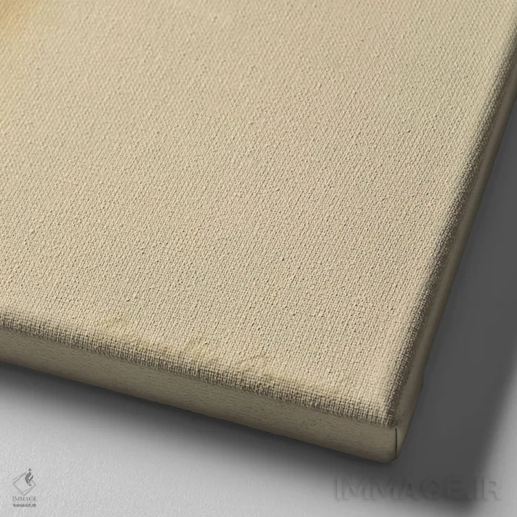 تابلو دوست پَرآلود خوب اثر کامی یِل انگل - نمای نزدیک بافت بوم