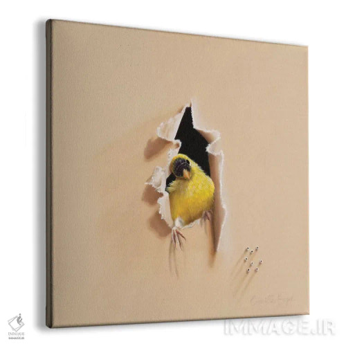 تابلو سلام، منم! (اصلاح: Hello, It's Me!) اثر کامی یِل انگل - نمای پرسپکتیو محصول