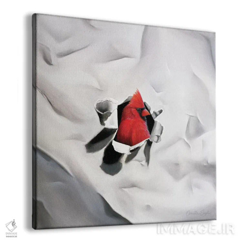 تابلو سرخرمای زیبا دوم اثر کامی یِل انگل - نمای پرسپکتیو محصول