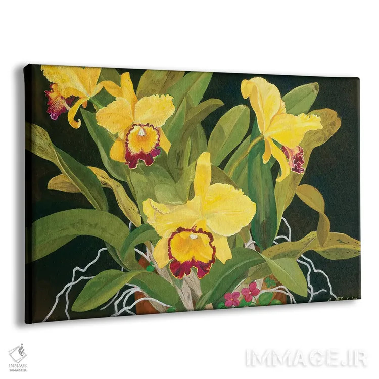 تابلو ارکیدههای مادر اثر کرتیس فانک - نمای پرسپکتیو محصول