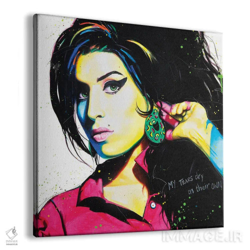 تابلو ایمی واینهاوس (خواننده) اثر کریگ کمپبل - نمای پرسپکتیو محصول