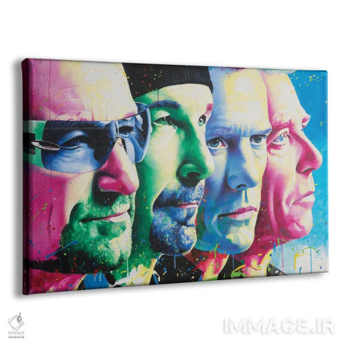 تابلو U2 (گروه موسیقی) اثر کریگ کمپبل - نمای پرسپکتیو محصول