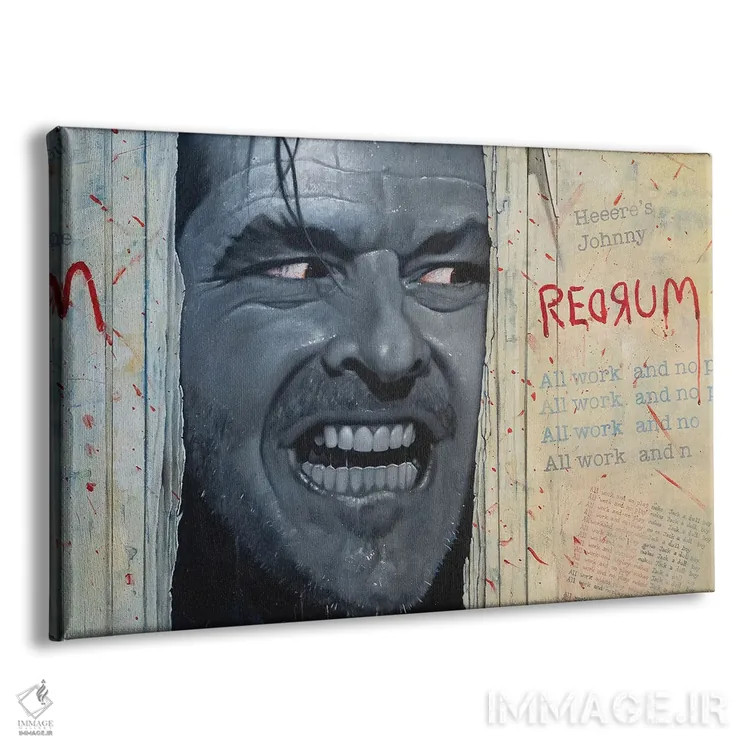 تابلو جک نیکلسون (بازیگر) اثر کریگ کمپبل - نمای پرسپکتیو محصول