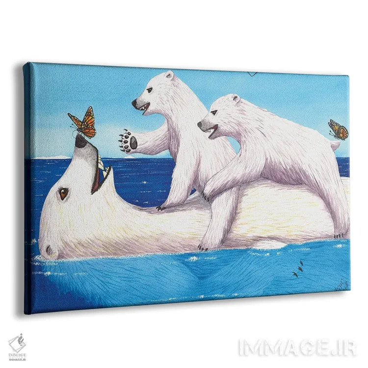 تابلو شناورها اثر کترین جی مکالروی - نمای پرسپکتیو محصول