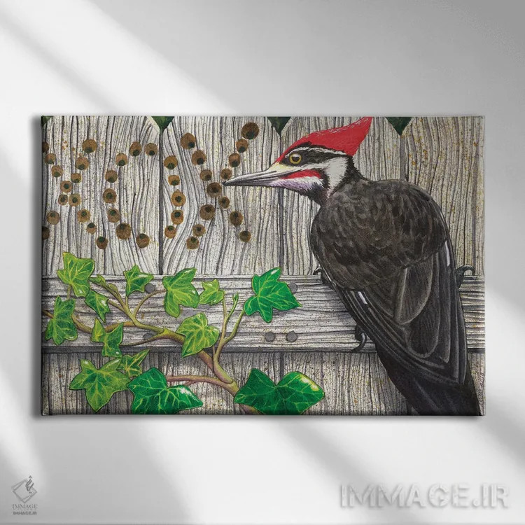 تابلو به من بگو چرا؟ اثر کترین جی مکالروی - نمای روبهرو روی دیوار