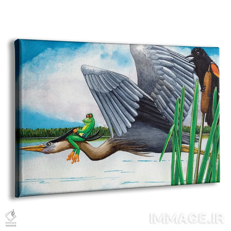 تابلو پرواز سریع! اثر کترین جی مکالروی - نمای پرسپکتیو محصول