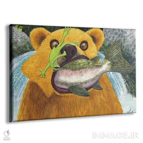 تابلو سوارکاری وحشی! اثر کترین جی مکالروی - نمای پرسپکتیو محصول