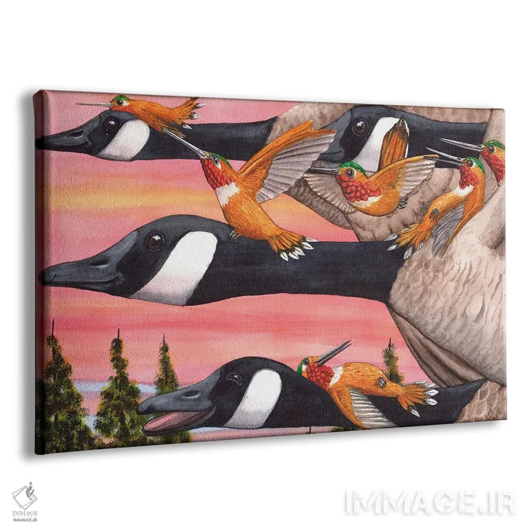 تابلو سواری گرفتن رایگان اثر کترین جی مکالروی - نمای پرسپکتیو محصول