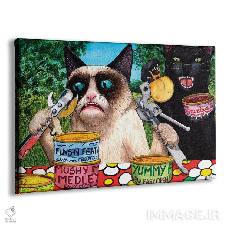 تابلو همه چیز خیلی پیچیده است اثر کترین جی مکالروی - نمای پرسپکتیو محصول