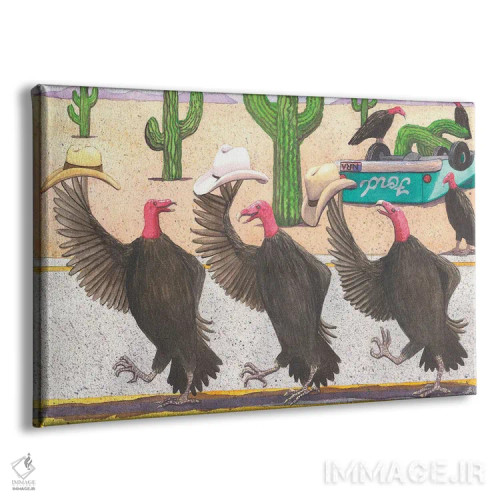 تابلو رقص صفی اثر کترین جی مکالروی - نمای پرسپکتیو محصول