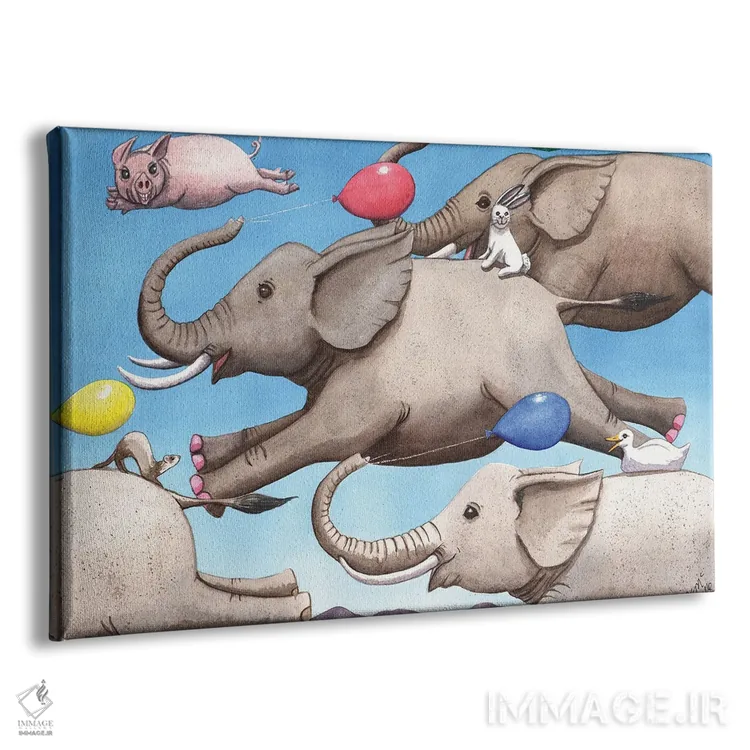 تابلو تنها راه پرواز اثر کترین جی مکالروی - نمای پرسپکتیو محصول