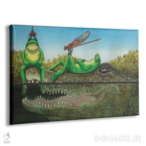 تابلو باتلاق اثر کترین جی مکالروی - نمای پرسپکتیو محصول