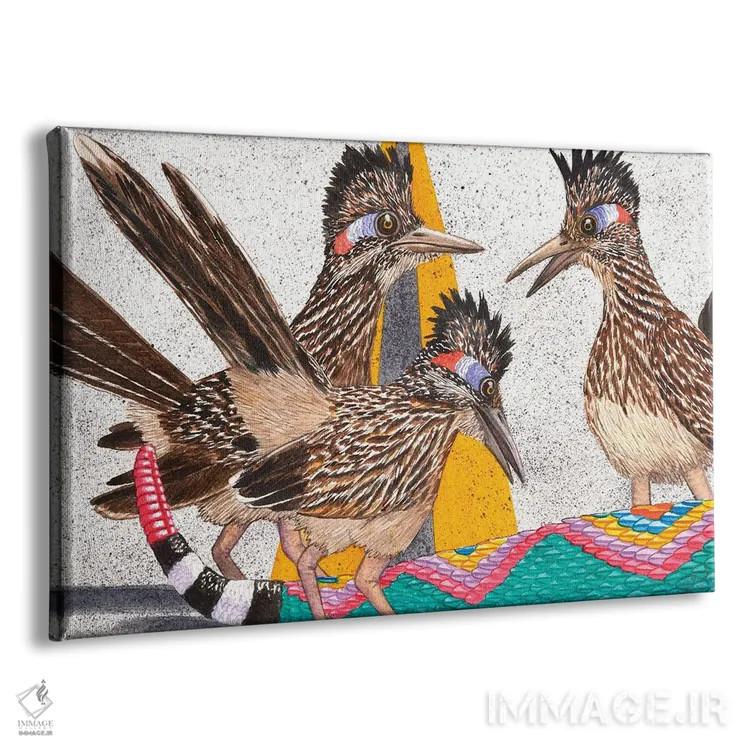 تابلو دم راکونی (گیاه یا اشاره به حیوان) اثر کترین جی مکالروی - نمای پرسپکتیو محصول