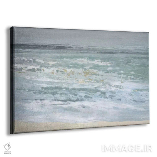 تابلو آبپاشیدهٔ موج (یا اسپیندریفت) اثر کارولین گلد - نمای پرسپکتیو محصول