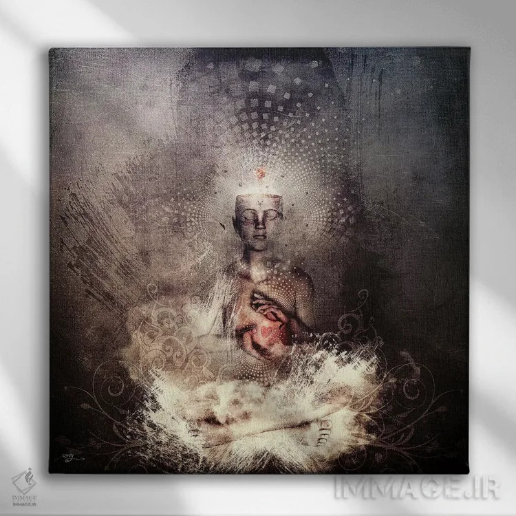 تابلو تا ابد میتوان بود اثر کامرون گری - نمای روبهرو روی دیوار