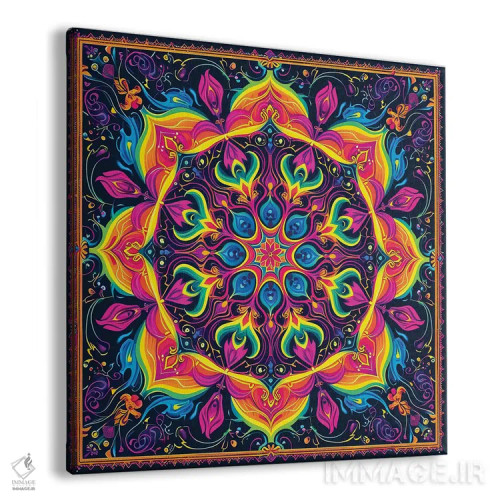 تابلو مندالای ابدی اثر کامرون گری - نمای پرسپکتیو محصول