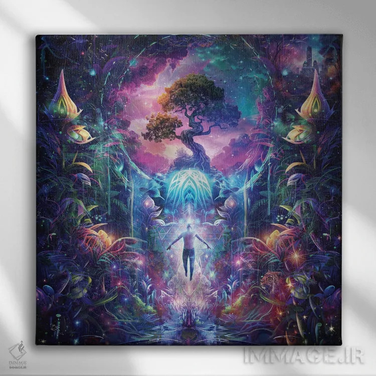 تابلو دروازه اثر کامرون گری - نمای روبهرو روی دیوار