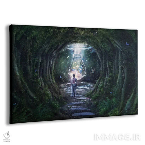 تابلو لحظهای بمان اثر کامرون گری - نمای پرسپکتیو محصول