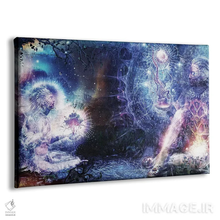 تابلو غولها و شانهها اثر کامرون گری - نمای پرسپکتیو محصول