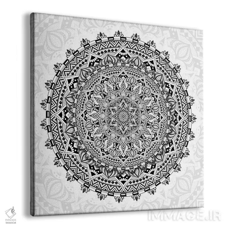 تابلو عشق مندالا اثر کامرون گری - نمای پرسپکتیو محصول