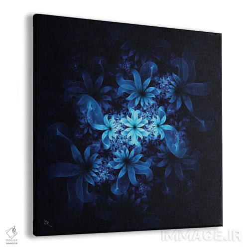 تابلو گلهای درخشان اثر کامرون گری - نمای پرسپکتیو محصول
