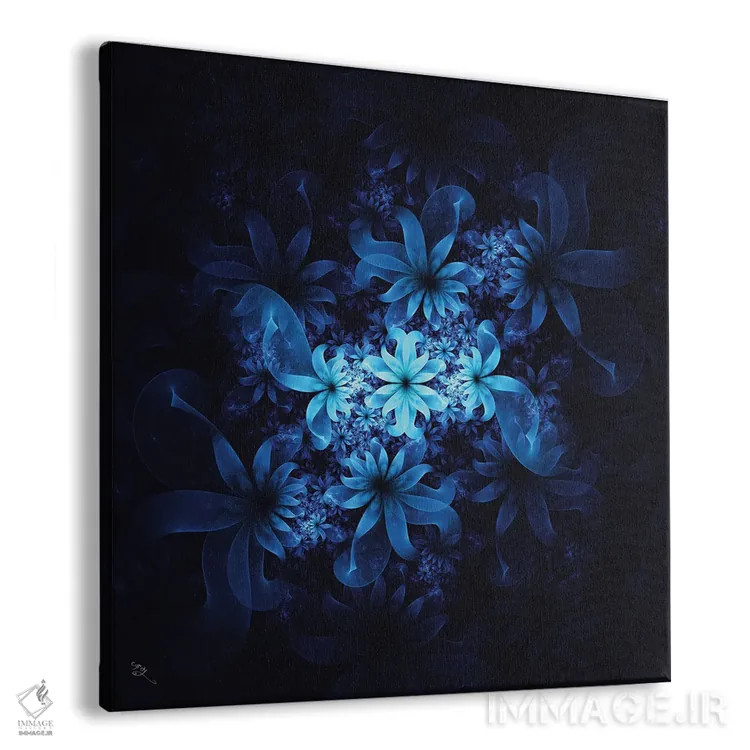 تابلو گلهای درخشان اثر کامرون گری - نمای پرسپکتیو محصول