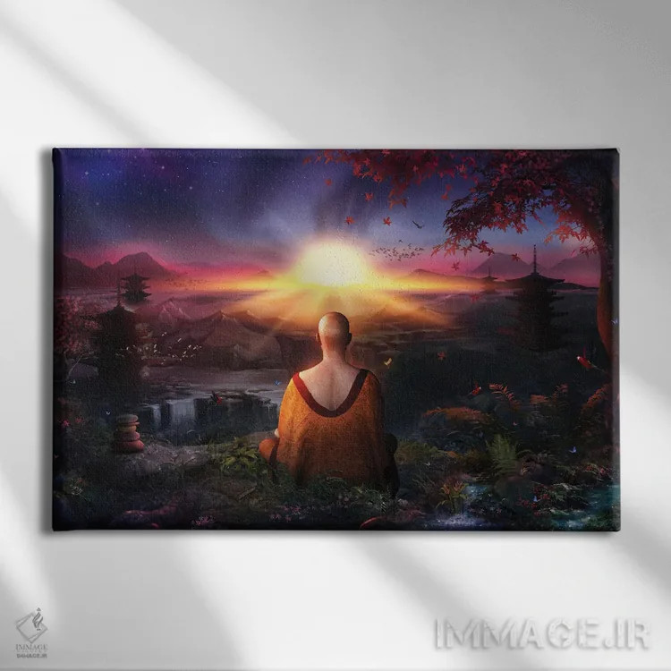 تابلو وجود جادویی اثر کامرون گری - نمای روبهرو روی دیوار