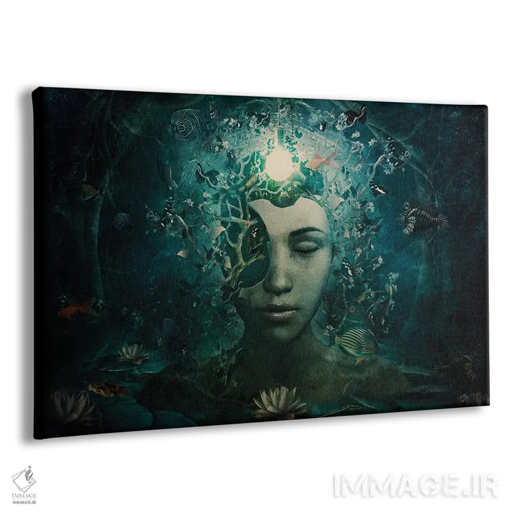 تابلو زیبا و شکسته اثر کامرون گری - نمای پرسپکتیو محصول