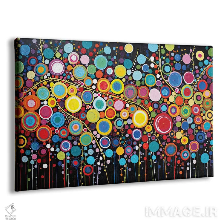 تابلو جشنوارهٔ رنگ و نور اثر کامرون گری - نمای پرسپکتیو محصول