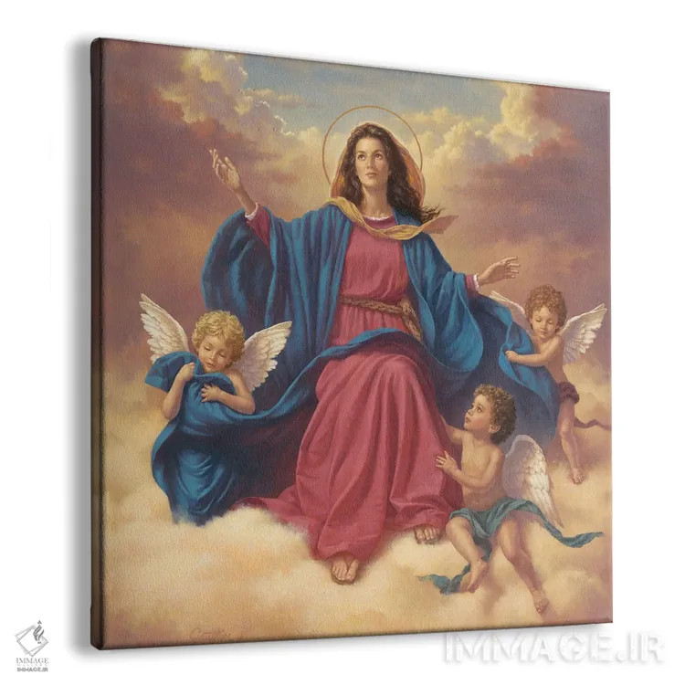تابلو عروج (Assumption) اثر کربرت گوتیه - نمای پرسپکتیو محصول