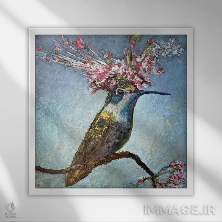 تابلو ادل (نام شخص) اثر کری گولر - نمای قابدار سفید