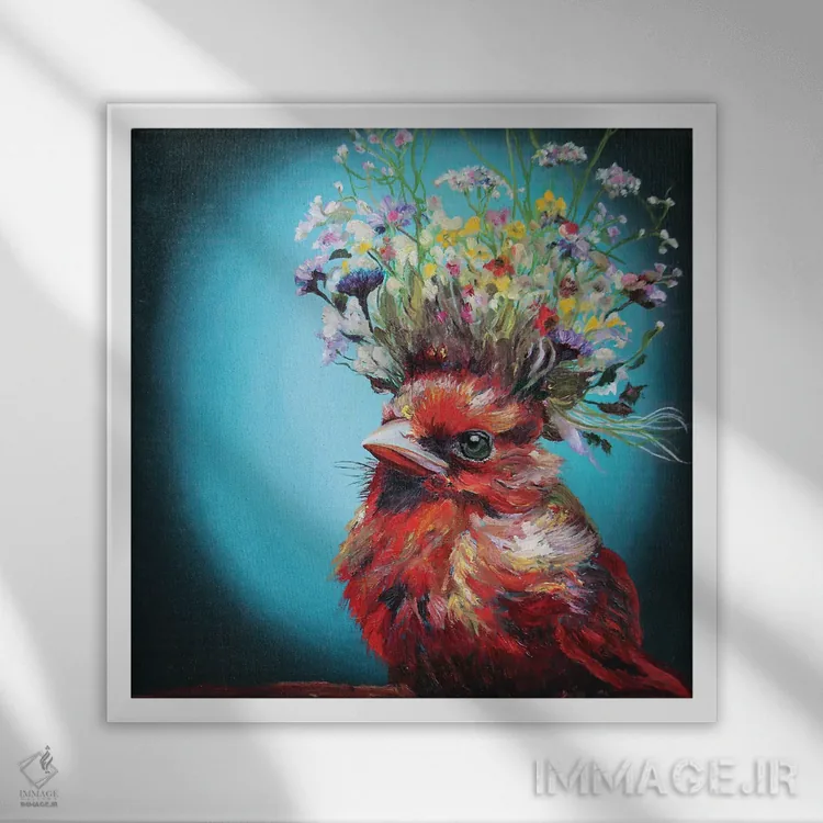 تابلو ریو (نام شخص) اثر کری گولر - نمای قابدار سفید