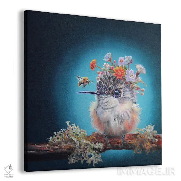 تابلو ژیزل (نام شخص) اثر کری گولر - نمای پرسپکتیو محصول