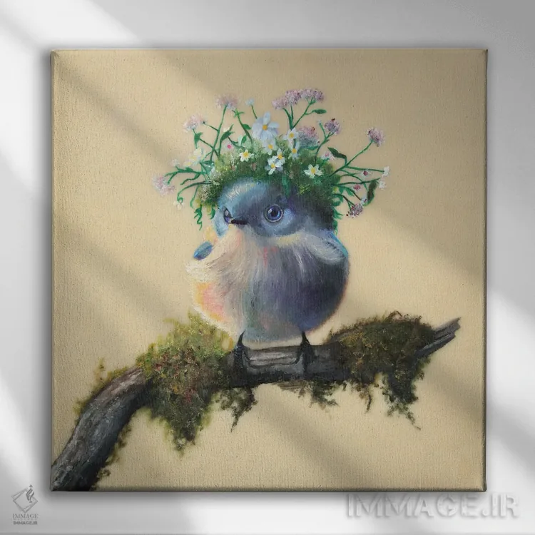 تابلو هلن (نام شخص) اثر کری گولر - نمای روبهرو روی دیوار