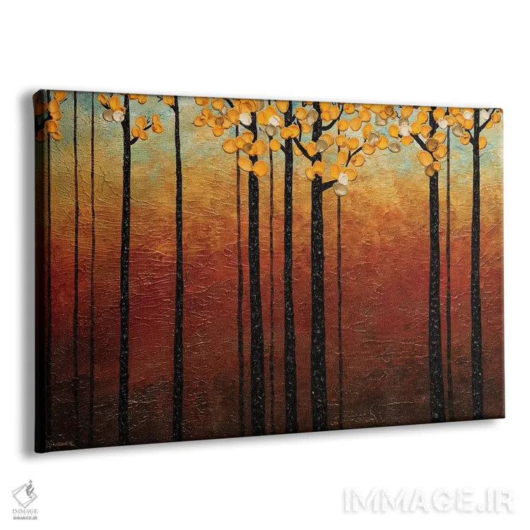 تابلو آرامش اثر کارمن گودز - نمای پرسپکتیو محصول